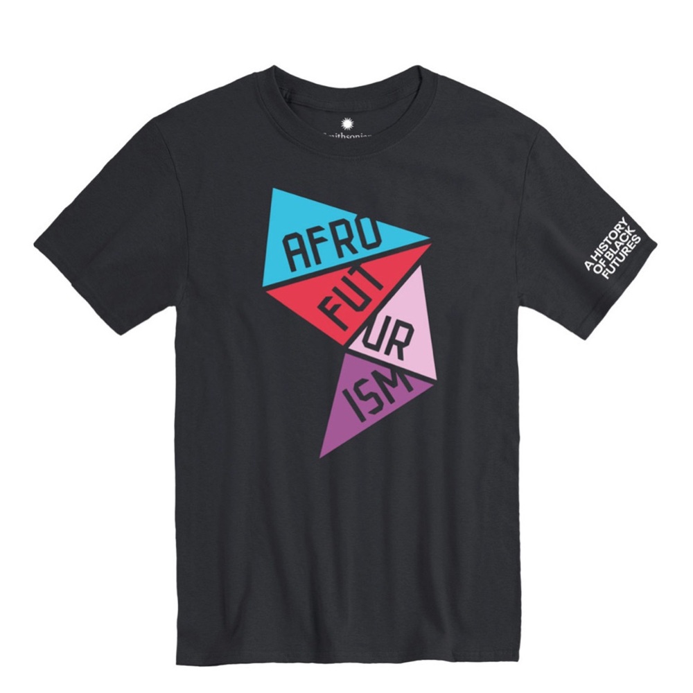 Celebrate  black excellence withSmithsonian Afrofuturism T-Shirt Unisex Black.